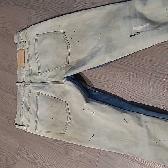 Great Condition Valabasas Stacked Jeans size 34 - Picture 7 of 10